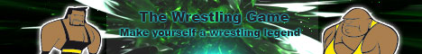 The Wrestling Game Online Banner