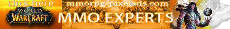 WOW Burning Pixels MMO Banner