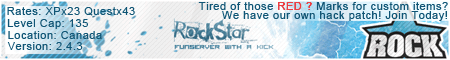 Rockstar WoW Funserver Banner