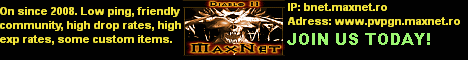 Diablo II: LOD MaxNet 1.13 Server Banner