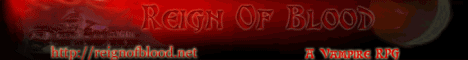 reign of blood Banner