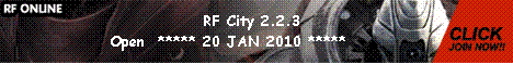 RF City Online - Open ** 20 JAN 2010 ** Banner